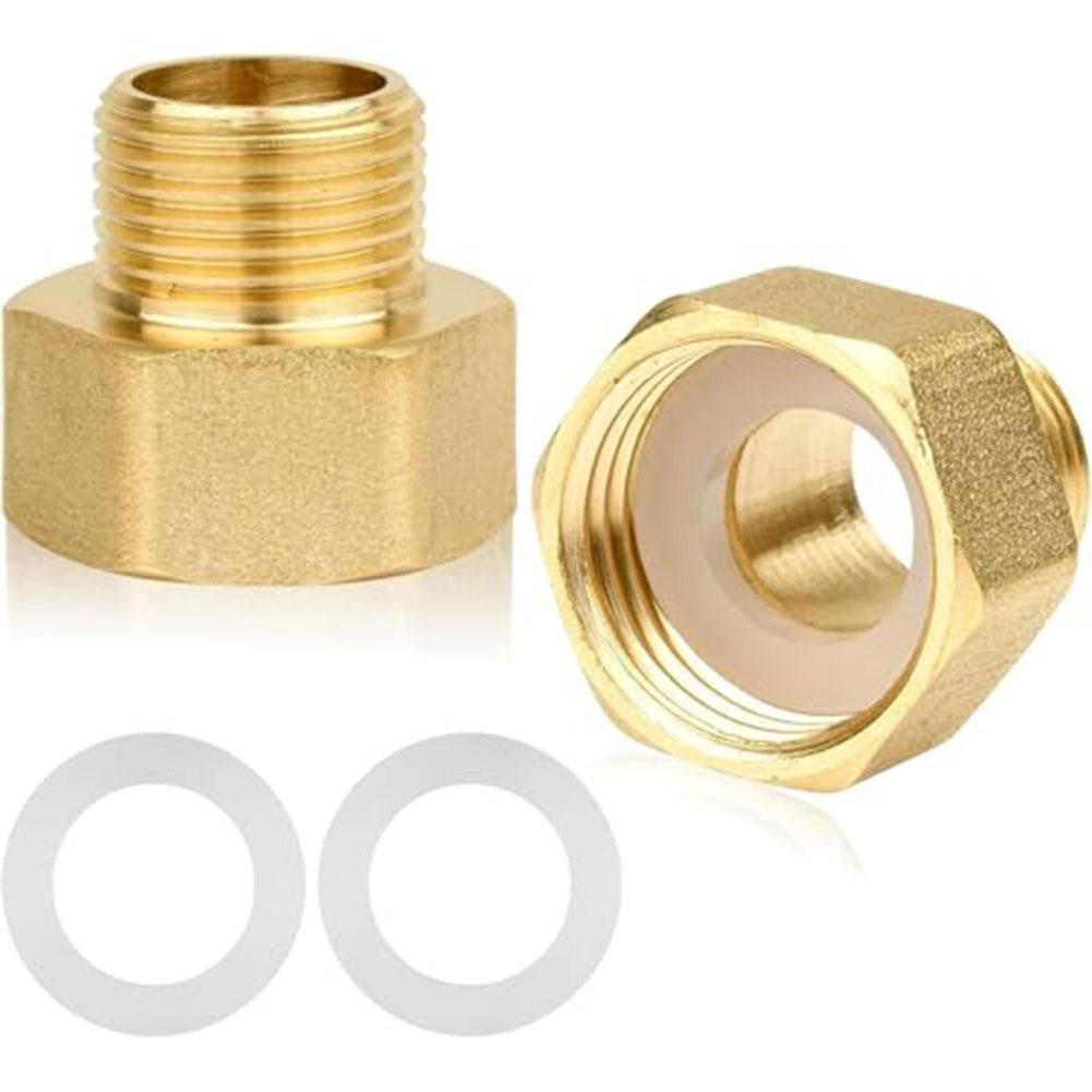 1/2Female To 3/8Male For BSP Thread Brass Hex Bushing Reducing Connector For Gas Brass Hex Bushing Reducing Connector