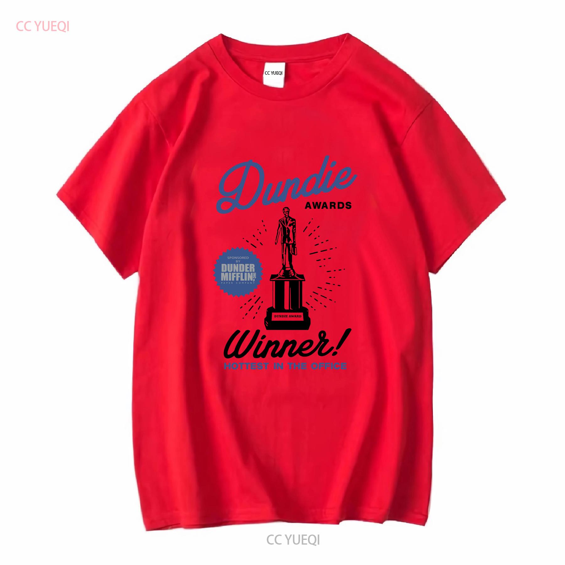The Office 2005 Dundie Awards Winner Adult Large T Shirt vintage Washed Casual Slightly Stretched streetwear Breathable fashion S
