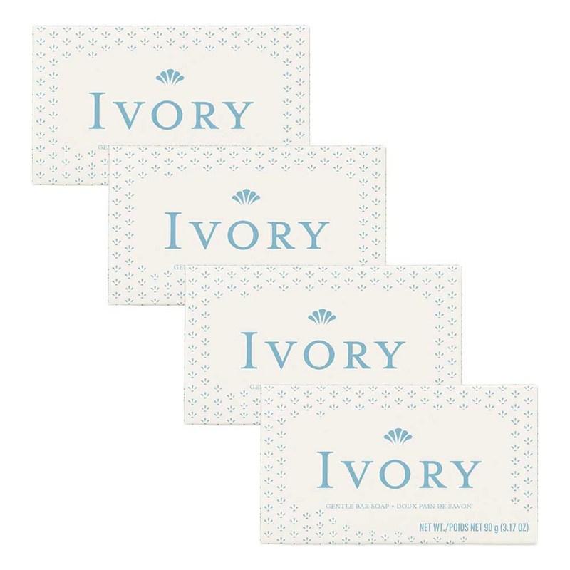 Ivory Original Facial Soap, 90g, 4 pcs