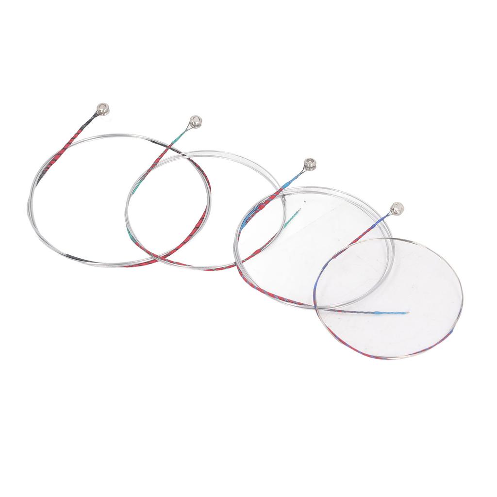 4PCS Set Violin String Set Chrome Steel Nylon Universal Violin String Replacement for Student and Beginner