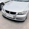 For BMW 3 Series E90 2005-2008 320i 325i MP Style High Quality ABS Car Front Lip Spoiler Body Kit Glossy Black Carbon Fiber Look