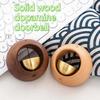 Dopamine Wind Chimes Suction Door Type Retro Home Magnetic Wood Doorbell Shop Entrance Reminder Bell Home Decoration