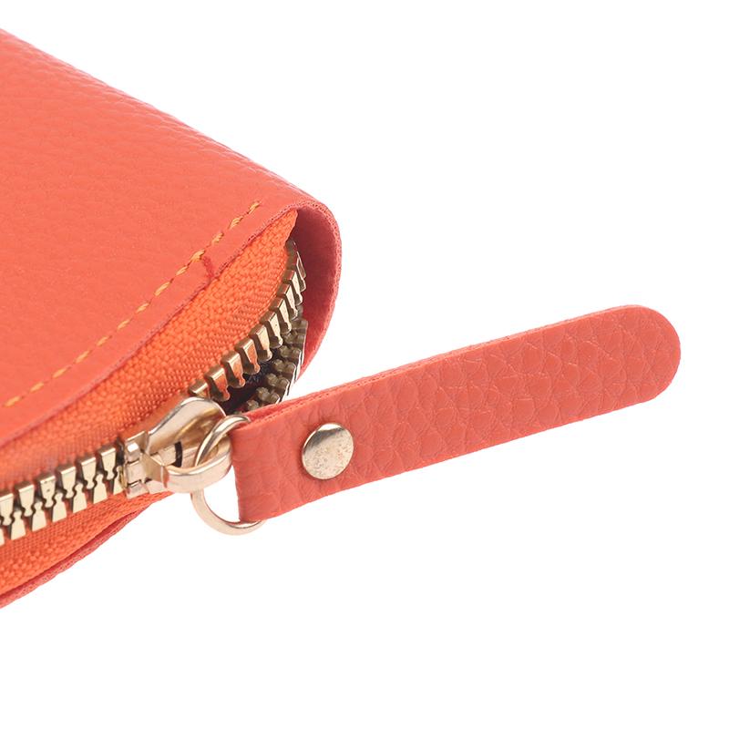 Pu Leather Female Light Student Cartoon Cute Pig Zipper Multi-Card Card Set Soft Pickup Clip Coin Purse Mini Clutch Earphone Bag