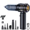 Wireless Handheld Car Vacuum Cleaner High Power 4 In 1 Blow Suction Inflate Deflate Rechargeable Portable For Car Home Outdoor