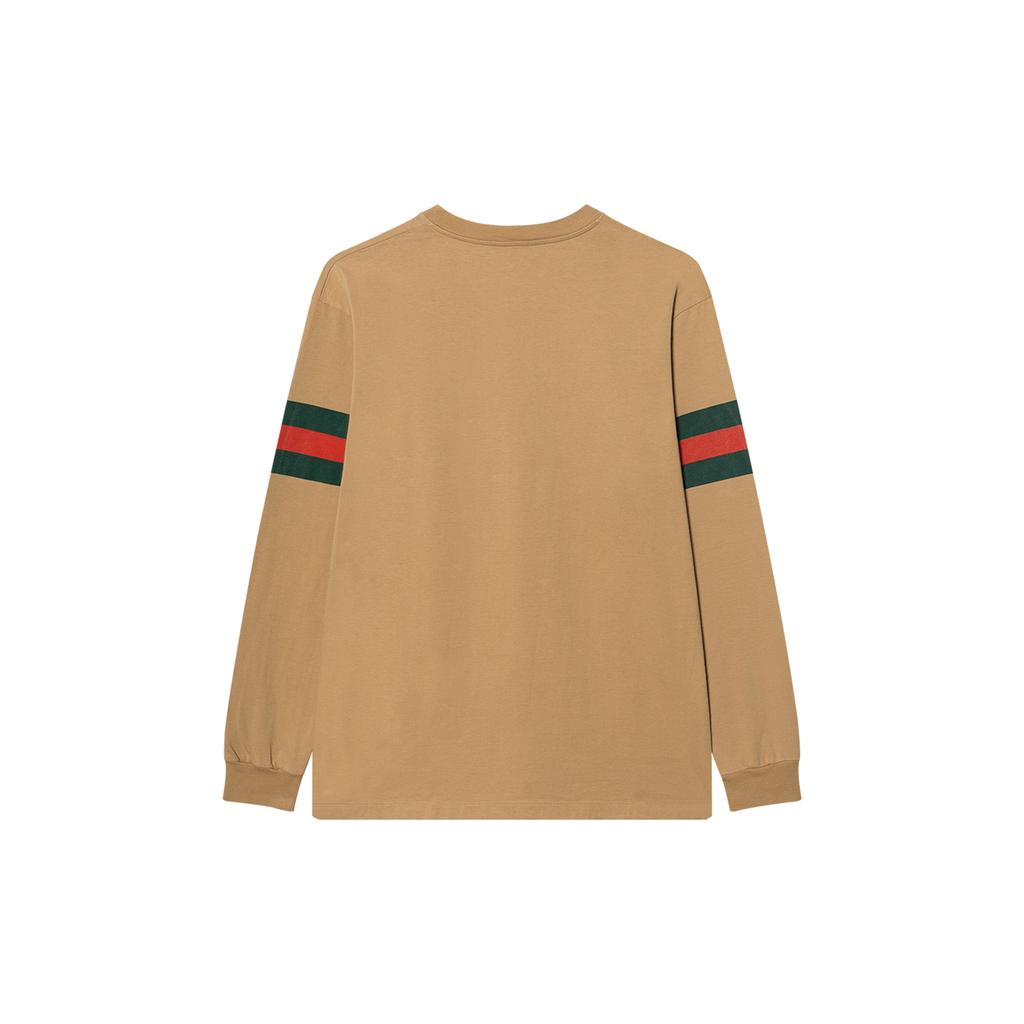 GUCCI Sweatshirts Men's Yellow Crew Neck Moderate Regular 581903-XJET2-2094