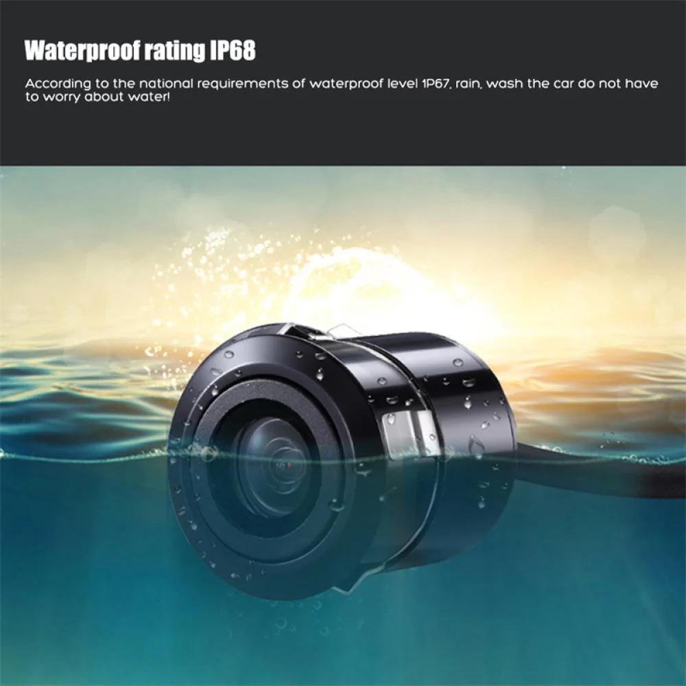 Car Rear View Camera Reverse Parking Backup Camera IP67 Waterproof CCD LED Backup Monitor HD Night Vision High-Definition Image