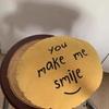 Happy Face Smiley Stuffed Toy Girl Children Bedroom Decoration Sofa Backrest