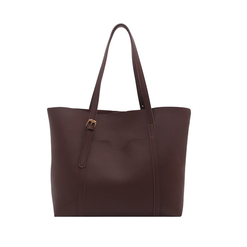 Fashionable, Simple and Trendy Tote Bag, Commuter Single-shoulder Bag, Large-capacity Casual Handbag