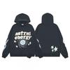 Mens Oversized Hooded Sweatshirt With Fleece Lining Streetwear Cotton Pullover Winter Casual Wear