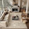 Bohemian Style Easy-to-Clean Large Rug for Living Room or Bedroom