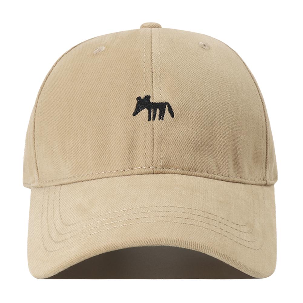 Embroidered Baseball Hat Peaked Snapback Cap Adjusted Large Head Circumference Hats For For Men And Women Latest Animal Fox
