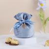 10Pcs Velvety Cloth Drawstring Bag Wedding Gift Wrapping Pouches Birthday Party Treat Bag For Candy Chocolate Jewelry