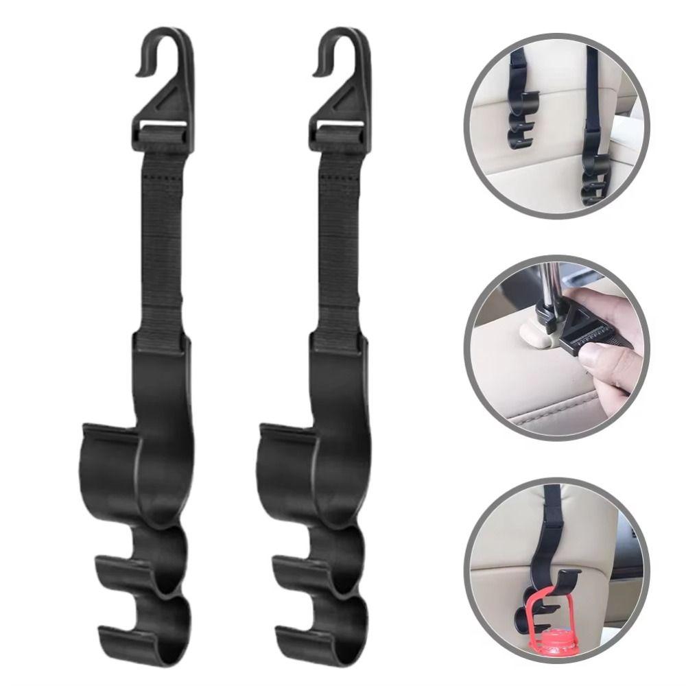 Universal Car Rear Seat Hanger Space Saving Headrest Umbrella Holder  Car Interior