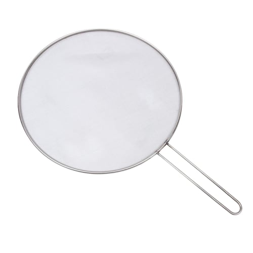 Oil Splash Guard Net for Tempura, Fries, and Deep-fried Foods, Prevents Splashes, Drains Water, and Prevents Oil Splashes. Easy To Clean, Stainless St