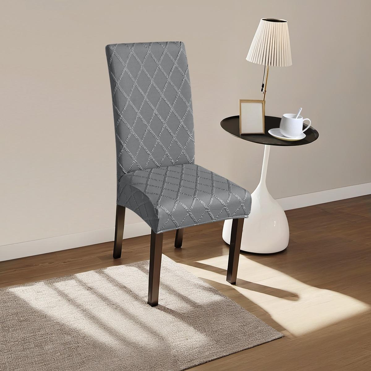 

1pc New Ice Silk Summer Cool Chair Cover Universal Size Full Package House Seat Seatch Lving Room Chairs Covers for Home Dining светло-серый