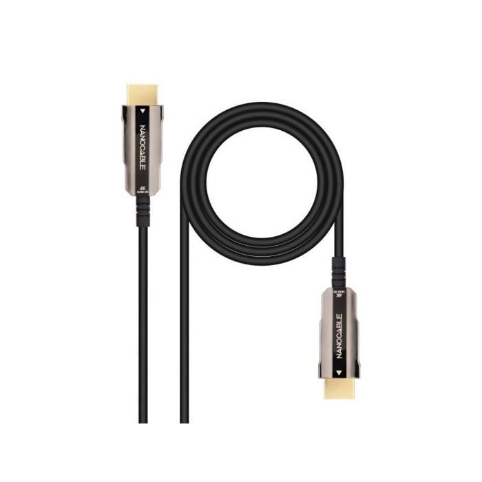 Nanocable Cable HDMI 2.0 AOC 4K Macho/Macho 20m Negro