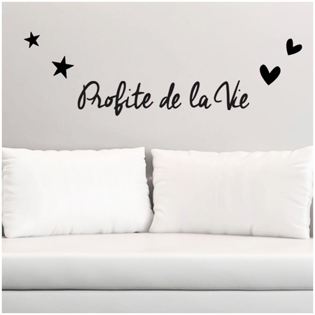 Les Trésors De Lily [Q4828] - Sheet of Relief Stickers 'Messages' (Enjoy Life) - 30x26 Cm