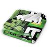 Knitted Blankets My M-Miners Flannel Lightweight Thin Throw Blanket Creepin It Real Pixel Game Crafts for Bedroom Sofa Bedspread