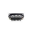 U Shape Metal With Rubber Hair Snap Clips Hair Extension Clips Weave Toupee Clips Wig Clips