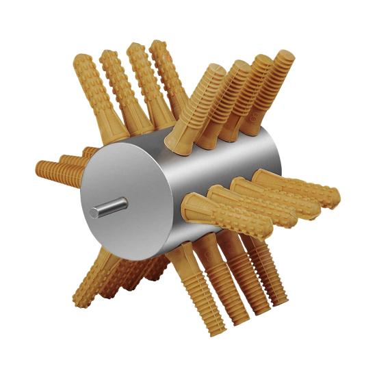 

Машина для ощипывания кур Машина для ощипывания птицы Машина для ощипывания перьев из нержавеющей стали с резиновыми пальцами Простой и безопасный инструмент для ощипывания птицы C