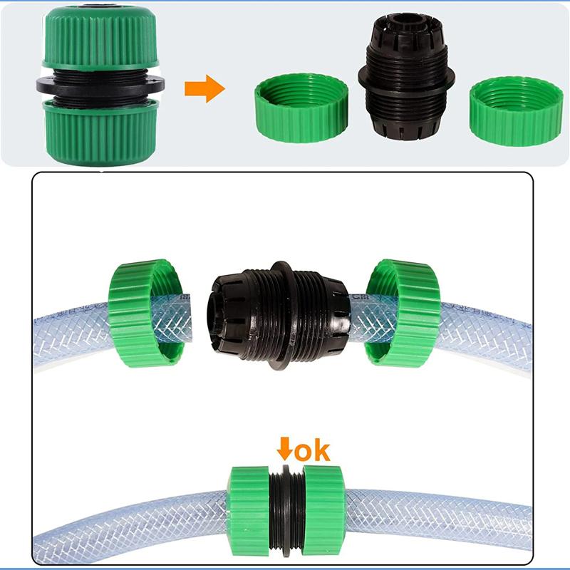 Water Pipe and Hose Repair Joint Extension Car Washing and Watering High-Pressure Water Gun Docking Water Pipe Connectors