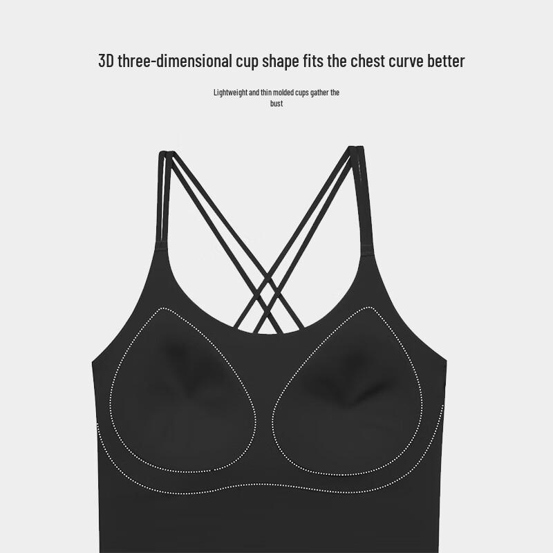 Oudifen Seamless Wireless Camisole Bralette