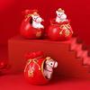 Hot Sale Lucky Horse Year Zodiac Figurine Resin Craft New Year Gift Home Decoration Annual Meeting Gift