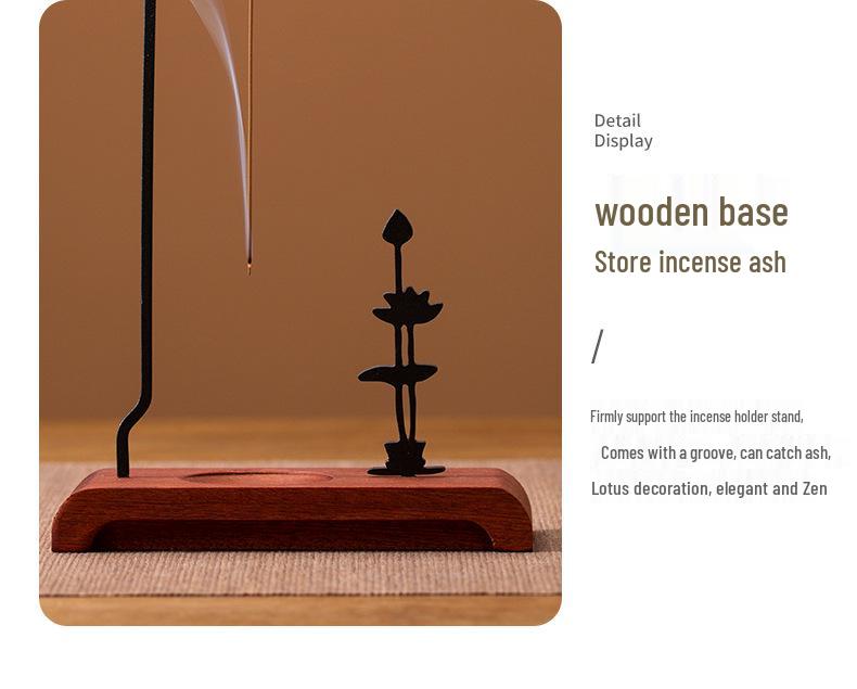 Creative Inverted Sandalwood & Agarwood Incense Burner Stand - Dao Ya Tea Incense Holder