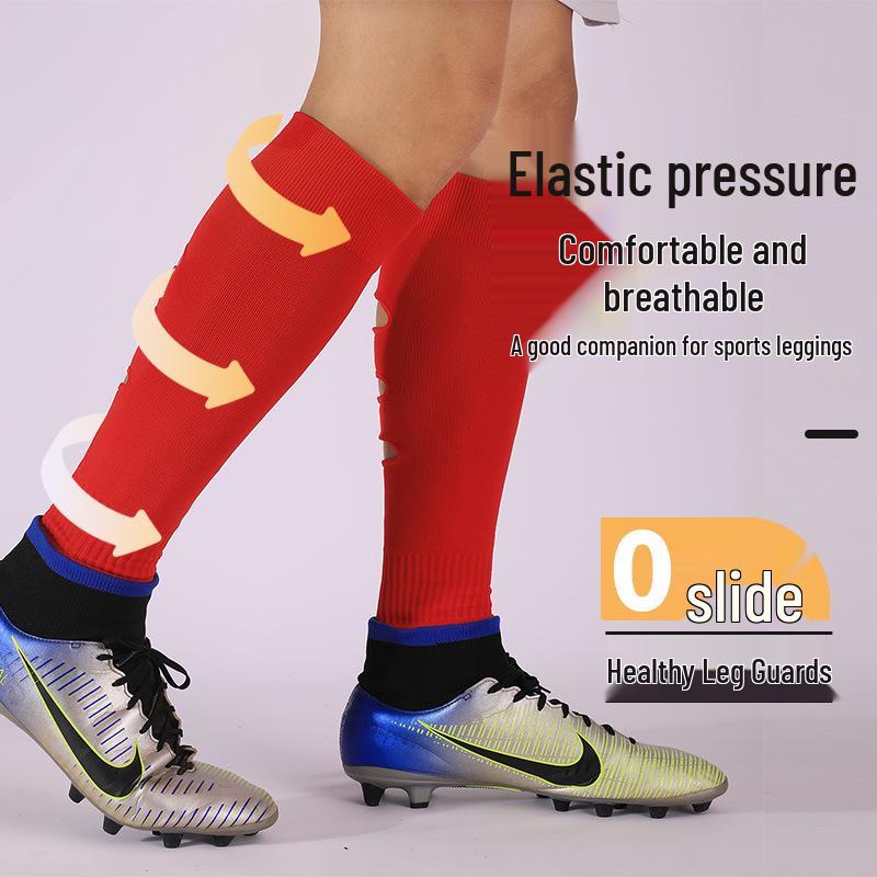 Adult Men's High-Elastic Breathable Sports Socks - Pressure Training, Sweat-Absorbent Calf, Professional Shin Guard.