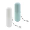 1-4 Pcs Travel Portable Toothbrush Cup Bathroom Toothpaste Holder Storage Case Box Organizer Travel Toiletries Storage Cup