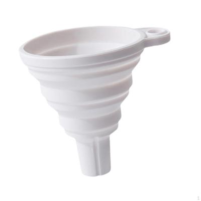 Collapsible Silicone Funnel Food Grade Kitchen Small for Cooking Supplies Filling Bottles