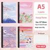 Famous Painting Student Notebook - A5 Lined Diary, Thickened for Children