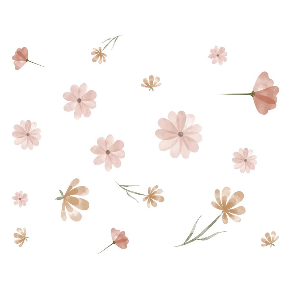 

Сделай сам Наклейки на стену с цветами Бохо Фрески Новое настенное искусство Детская комната Детский сад 7