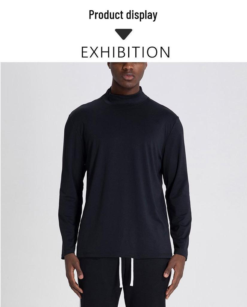 Men's Winter Sports Quick-Dry Training Suit: Football, Basketball & Running Long-Sleeve Top.