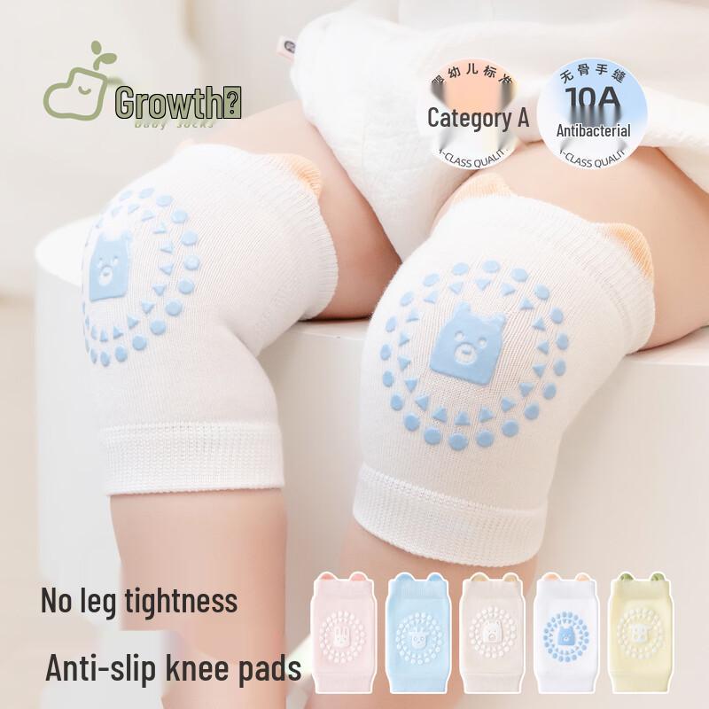 

Baby Anti-Slip Crawling Knee Pads One Size (0-4 Years)