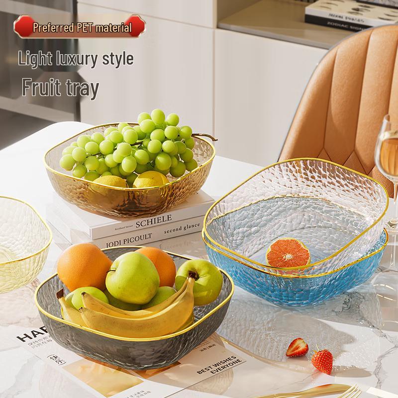 

Transparent PET Fruit & Snack Serving Tray