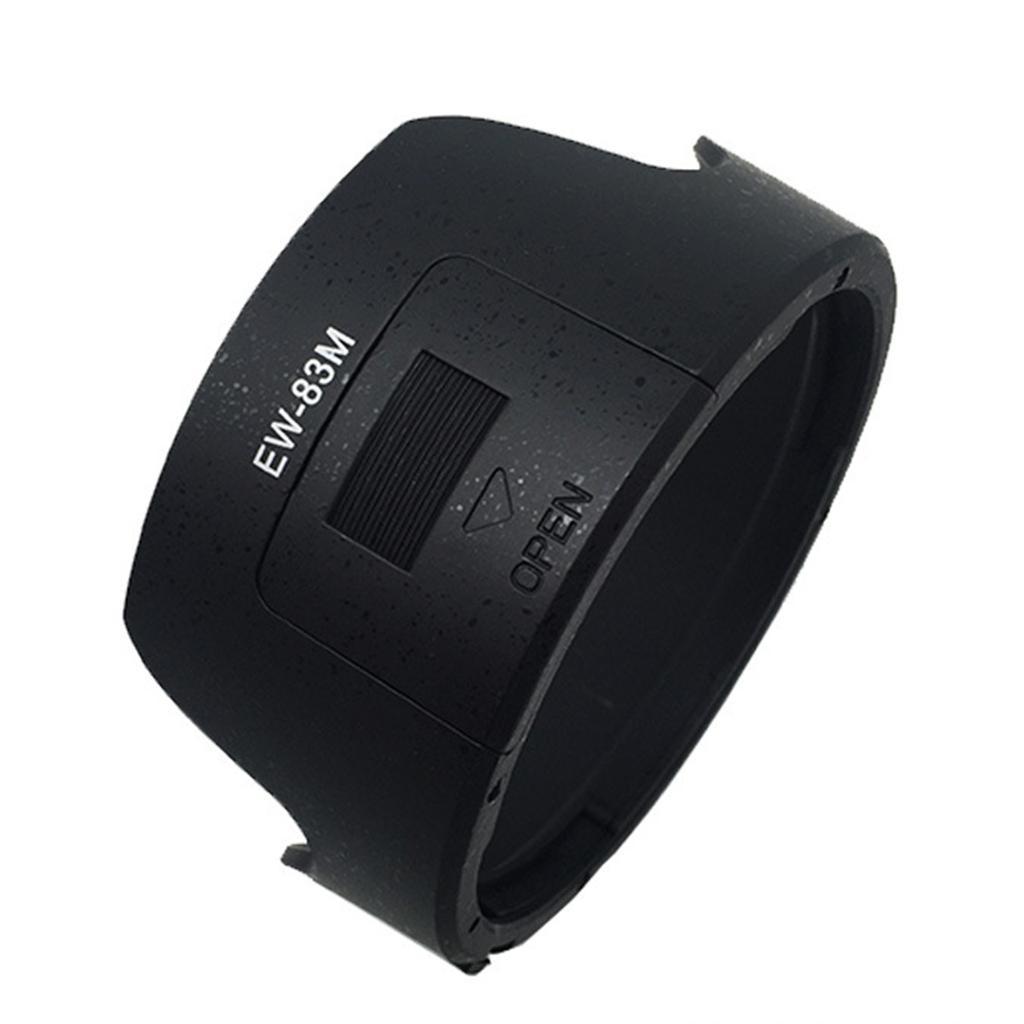 EW-83M Camera Lens Hood Shade for EF 24-105mm F/3.5-5.6 IS STM Camera Lens Hood Reversible for Easy Storage Lens Hood
