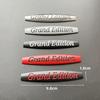 3D Metal Logo Grand Edition Emblem Car Fender Badge  Grand Edition Sticker Accessories