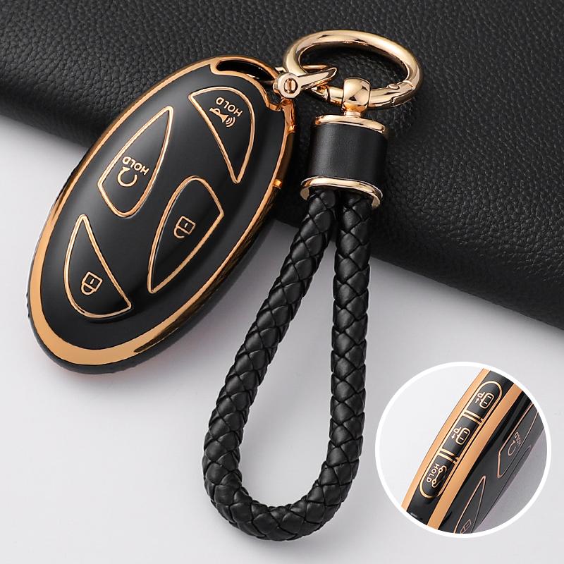 New Fashion TPU Car Key Case Cover Shell Fob For Hyundai Kona Ev Grandeur GN7 IONIQ 6 Protector Keyless Keychain Accessories