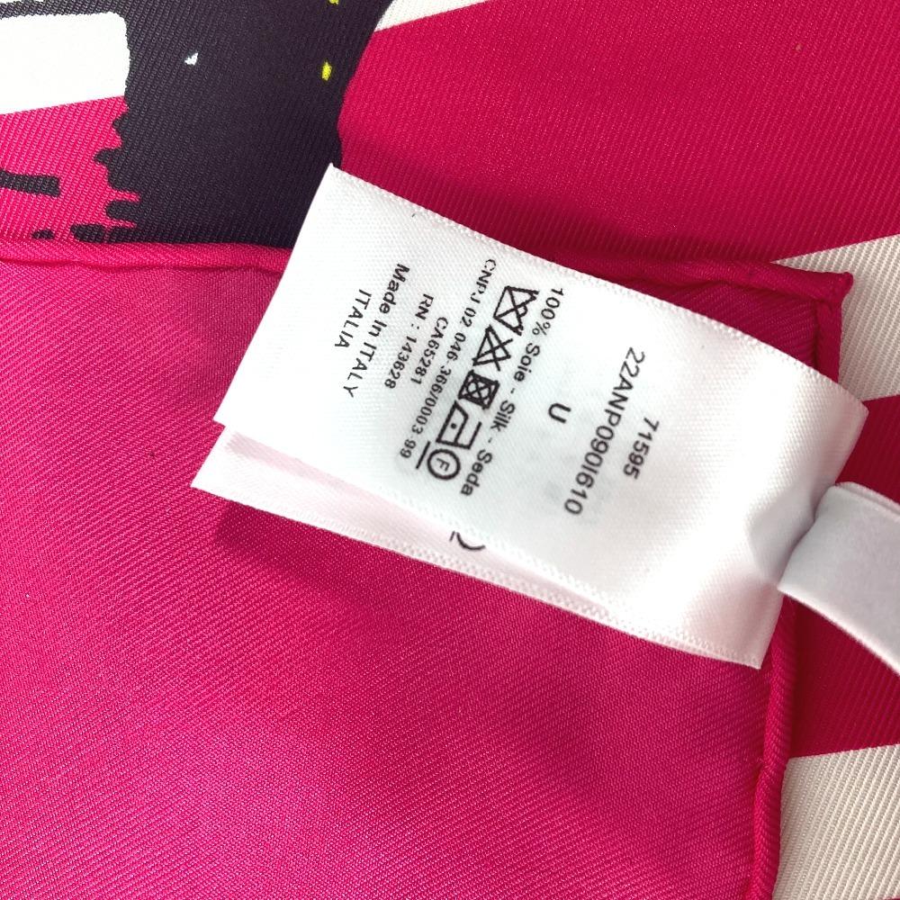 Dior 22ANP090I610 Butterfly butterfly  Scarf silk pink/blue