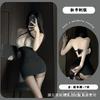 Night Cat Sexy Bare-chested Lingerie Secretary Cos Professional Uniform Seduction Pajamas Passion Women Free Suit