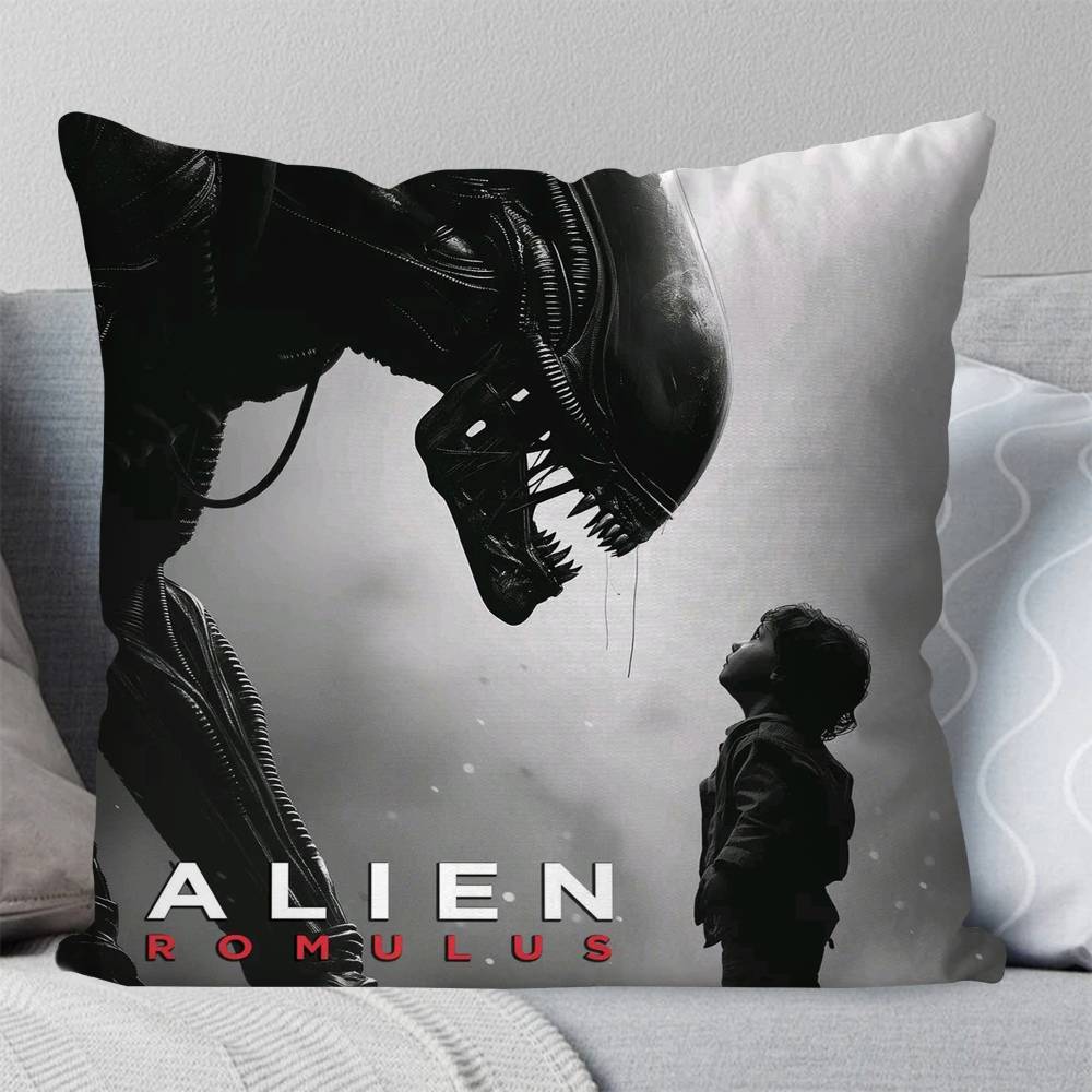 Classic Movie A-Alien Pillow Case Square Pillow Bedroom Sofa Leisure Comfort Cushion Car Living Room Home Decoration
