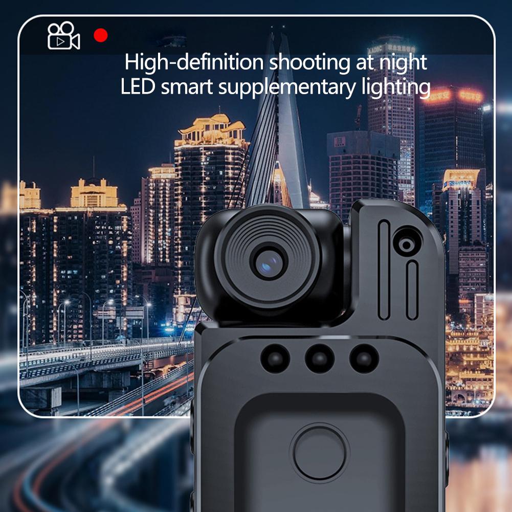 HD 1080P Mini Camera Portable Digital Video Recorder Worn Small Body Cam Infrared Night Vision Sports DV Camcorders