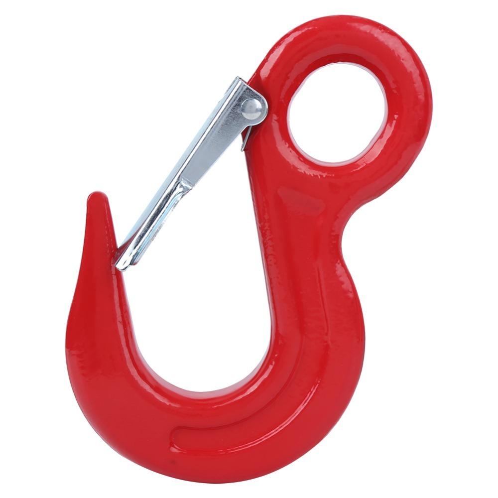 5000kg Load Capacity Heavy Duty Rigging Hook Safety Latch Hook Industrial Rigging