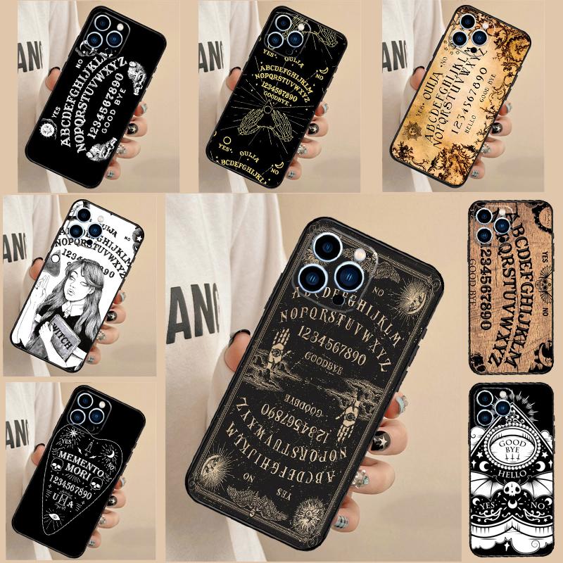 OUIJA BOARD Phone Case For iPhone 17 Air 16 15 14 13 12 11 Pro Max 12 13 mini 15 16 Plus 16e Cover Funda