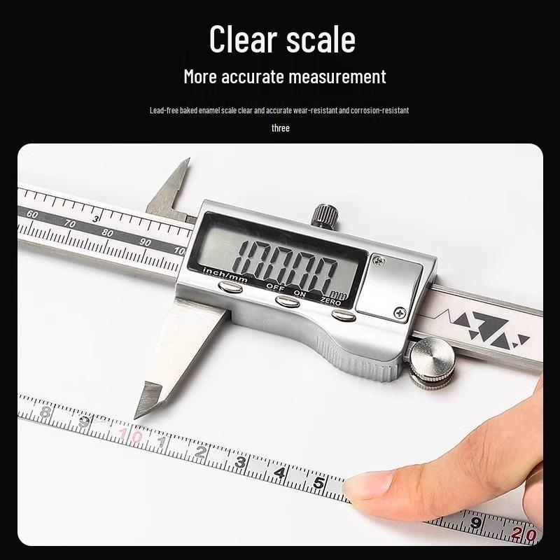 Portable 2m Mini Pocket Tape Measure with Keychain - Soft Steel for Household Use