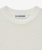 BLOND9 Soft Crop Round Short Sleeve Knit_Ivory