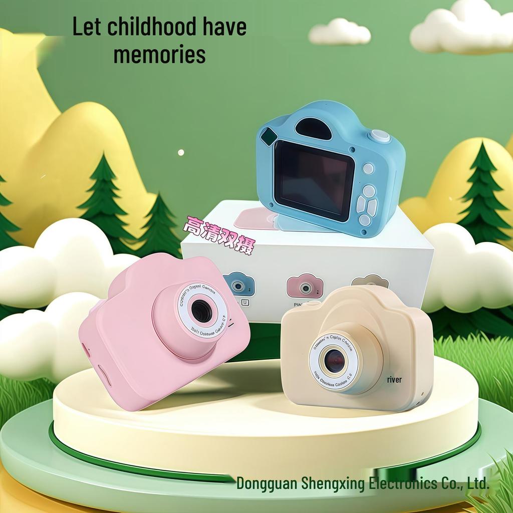 High-Resolution Cartoon Digital Mini Camera for Kids – Perfect for Parties & Birthdays