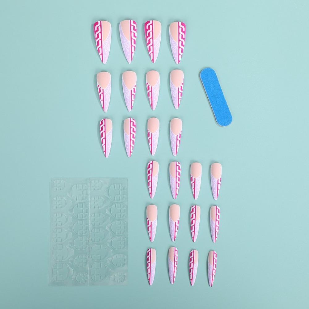 Wearable Manicure False Nail Length Press on Nails Fashion Nail Tips  Women