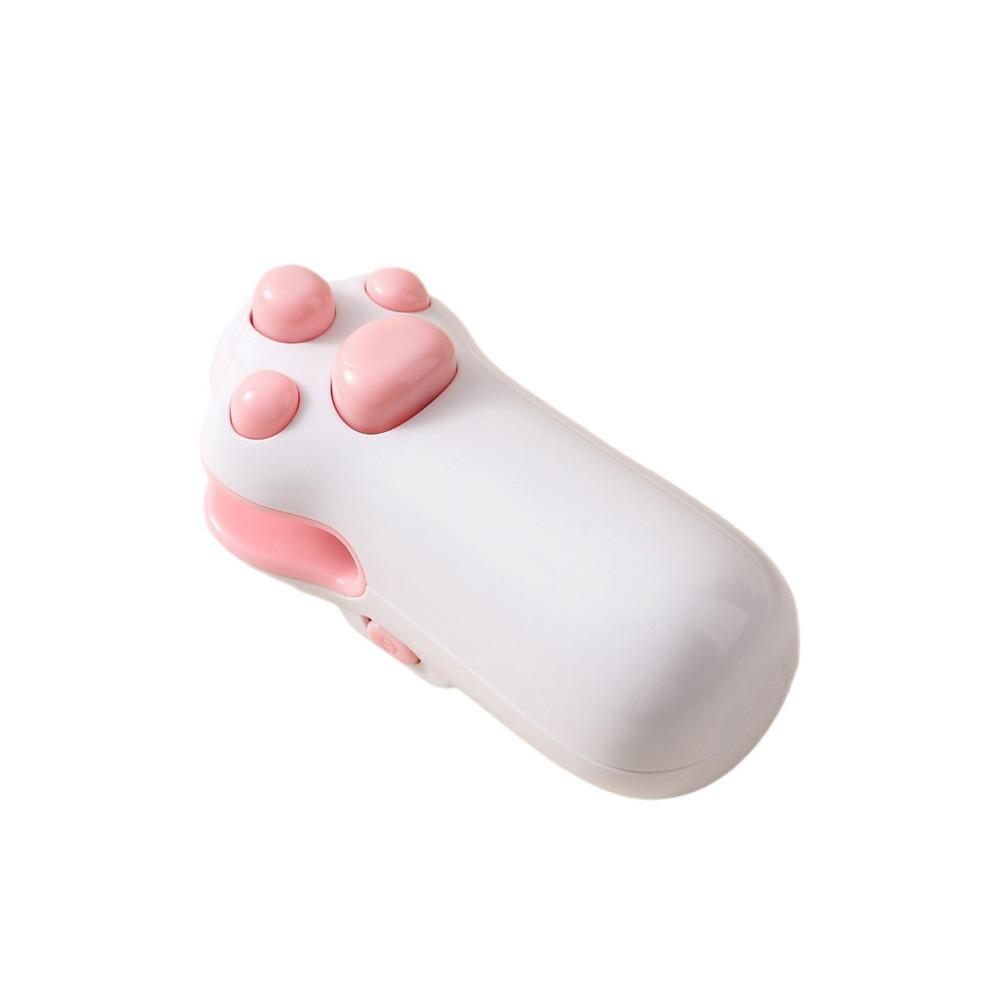 

Cartoon Plastic Bag Sealer Plastic Food Sealer Clip Snack Sealing Tool Snack Packaging белый